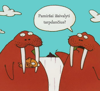 juokingas paveiksliukas apie odontologiją